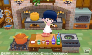 3DS「ファンタジーライフ」購入特典「ミニサントラCD」のジャケットに使用される天野喜孝氏が描いたイメージイラストを公開の画像7