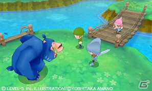3DS「ファンタジーライフ」購入特典「ミニサントラCD」のジャケットに使用される天野喜孝氏が描いたイメージイラストを公開の画像9