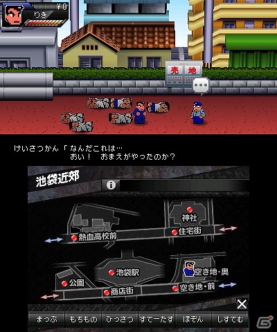 「くにおくん」の永遠のライバル「りき」が主人公に！3DSダウンロードソフト「りき伝説」12月12日に配信決定の画像23