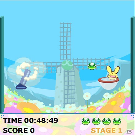 スマートフォン用砲台シミュレーション「ぷよぷよ！！キャノン」がYahoo！プレミアム会員向けコンテンツとして登場の画像1