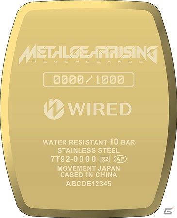 「メタルギア」シリーズアートディレクター・新川洋司氏がデザインを手掛ける「WIRED × METAL GEAR RISING REVENGEANCE LIMITED EDITION」コナミスタイルにて予約受付開始の画像3