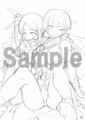 PS Vita「閃乱カグラ SHINOVI VERSUS -少女達の証明-」店舗別購入特典・描き下ろしイラストラフ画を公開の画像1