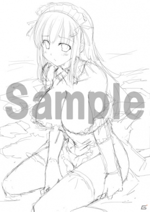 PS Vita「閃乱カグラ SHINOVI VERSUS -少女達の証明-」店舗別購入特典・描き下ろしイラストラフ画を公開の画像3