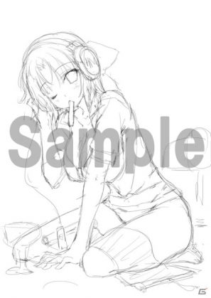 PS Vita「閃乱カグラ SHINOVI VERSUS -少女達の証明-」店舗別購入特典・描き下ろしイラストラフ画を公開の画像4