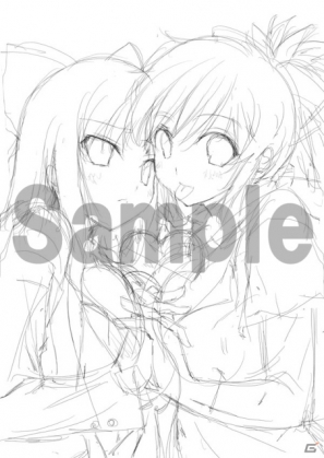 PS Vita「閃乱カグラ SHINOVI VERSUS -少女達の証明-」店舗別購入特典・描き下ろしイラストラフ画を公開の画像5