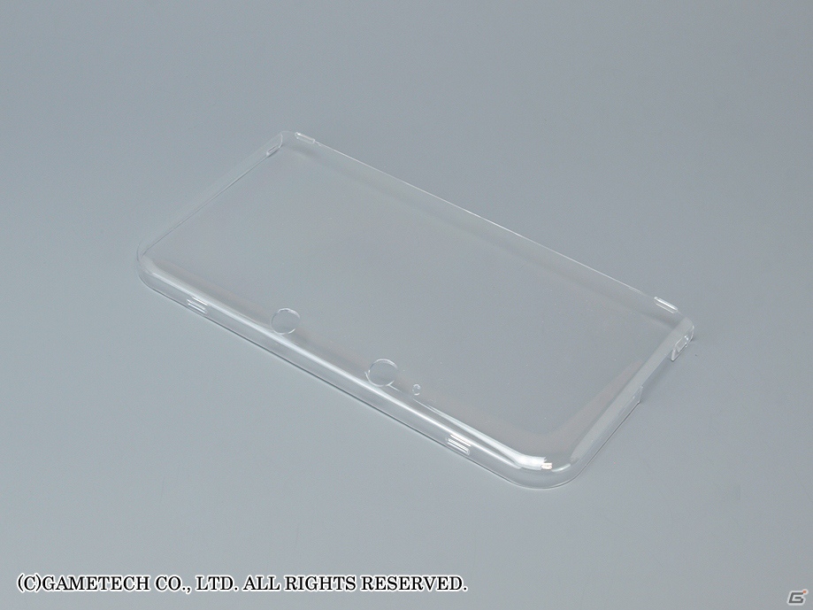 ゲームテック、薄型・軽量な3DS LL用天面プロテクタシールド「クリスタルシールド3DLL」を12月14日に発売の画像1