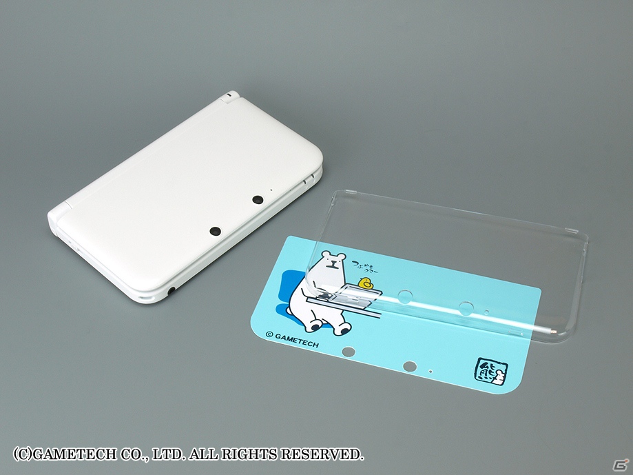ゲームテック、薄型・軽量な3DS LL用天面プロテクタシールド「クリスタルシールド3DLL」を12月14日に発売の画像2