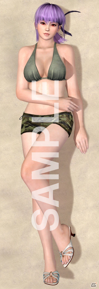 5人の人気キャラクターが抱き枕に！「DEAD OR ALIVE 5 抱き枕カバー」の予約受付を本日12月11日より開始の画像2