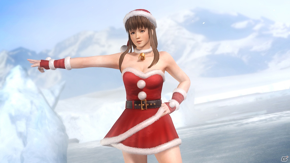 PS3/Xbox 360「DEAD OR ALIVE 5」ダウンロードコンテンツ第6弾「サンタパック」3種が配信開始の画像2
