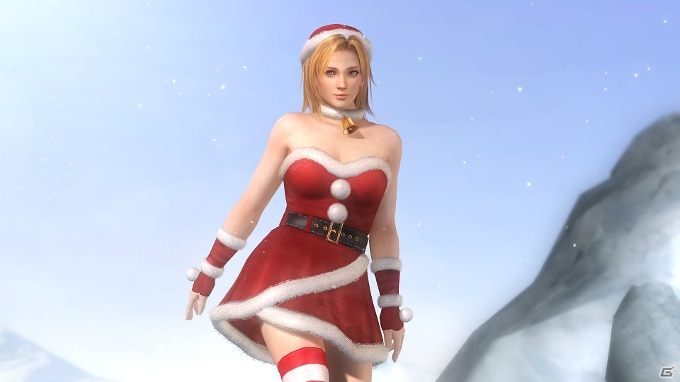 PS3/Xbox 360「DEAD OR ALIVE 5」ダウンロードコンテンツ第6弾「サンタパック」3種が配信開始の画像5