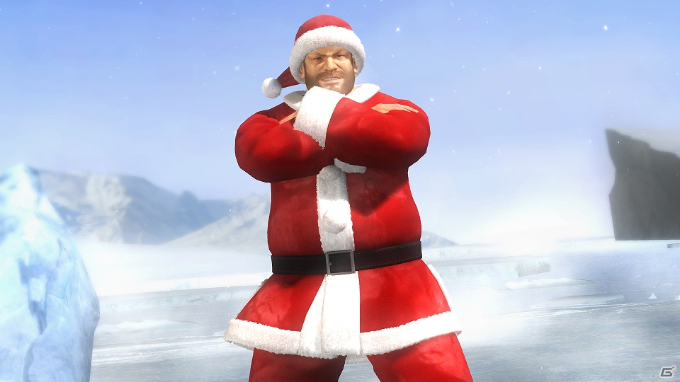 PS3/Xbox 360「DEAD OR ALIVE 5」ダウンロードコンテンツ第6弾「サンタパック」3種が配信開始の画像7