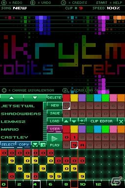 DSiウェア「リズミックス レトロビッツ」本日12月12日より配信開始―レトロでポップな楽曲を作成しようの画像5