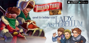 iOS/Android「オレゴン・トレイル:American Settler」グラミー賞を7度受賞したカントリーミュージックトリオ「LADY ANTEBELLUM」がクリスマスアップデートに登場の画像1
