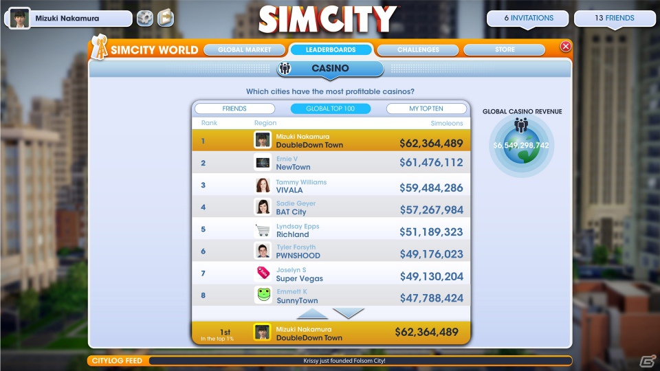 【EA Asia Showcase 2012】GlassBox ENGINEで新たな進化を遂げた都市開発シミュレーションの手触りとは？フレンドとの相互関係、シムの生活を追跡も！PC「SIMCITY」プレイインプレッションの画像4
