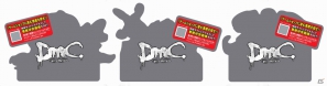 PS3/Xbox 360「DmC デビル メイ クライ」ゲームショップのPOPに潜む悪魔を見つけて待ち受け画面をGETしようの画像1