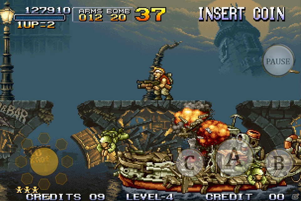 シリーズの原点となる「メタルスラッグ」がiPhoneに登場―「メタルスラッグ2」「メタルスラッグX」の配信も決定の画像3