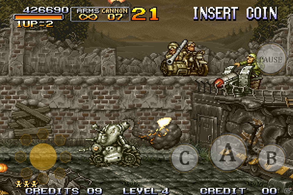 シリーズの原点となる「メタルスラッグ」がiPhoneに登場―「メタルスラッグ2」「メタルスラッグX」の配信も決定の画像5