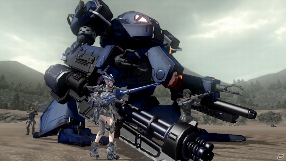 PS3/Xbox 360「地球防衛軍4」対フォーリナー用に開発された搭乗兵器を紹介―進化した最強のバトルマシン「新型［BM03ベガルタ］」も登場！の画像38