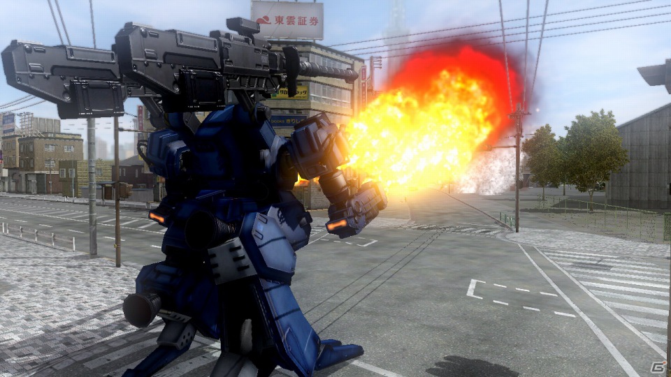 PS3/Xbox 360「地球防衛軍4」対フォーリナー用に開発された搭乗兵器を紹介―進化した最強のバトルマシン「新型［BM03ベガルタ］」も登場！の画像42