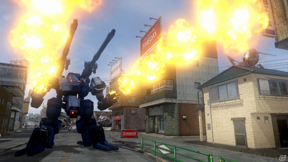 PS3/Xbox 360「地球防衛軍4」対フォーリナー用に開発された搭乗兵器を紹介―進化した最強のバトルマシン「新型［BM03ベガルタ］」も登場！の画像43