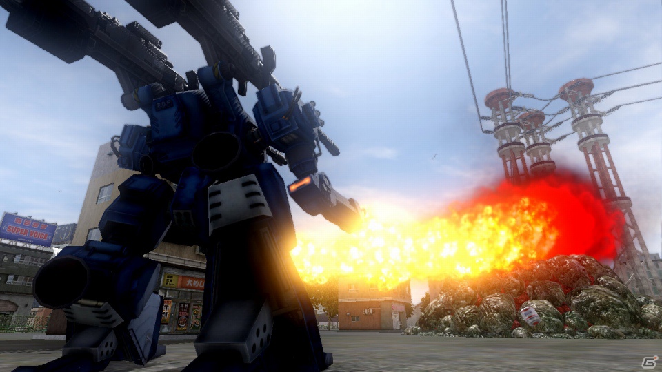 PS3/Xbox 360「地球防衛軍4」対フォーリナー用に開発された搭乗兵器を紹介―進化した最強のバトルマシン「新型［BM03ベガルタ］」も登場！の画像45