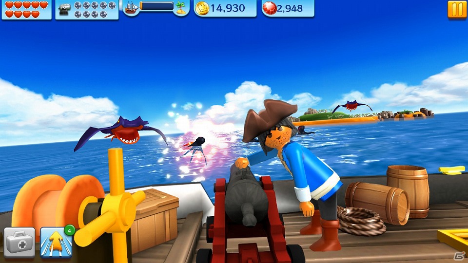 「プレイモービル パイレーツ」iOS版が本日12月13日より配信―自分だけの海賊基地を作り上げようの画像1