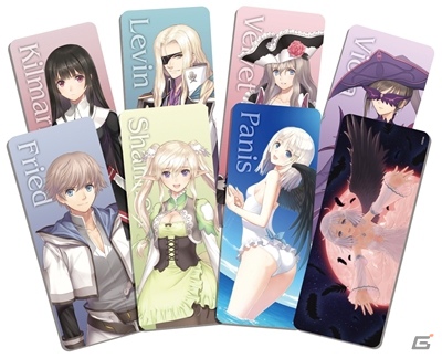 PSP「シャイニング・アーク」と同時発売される「シャイニング・アーク アクセサリーセット」詳細画像を公開！着せ替えポーチやデコレーションシールの絵柄をチェックしようの画像2