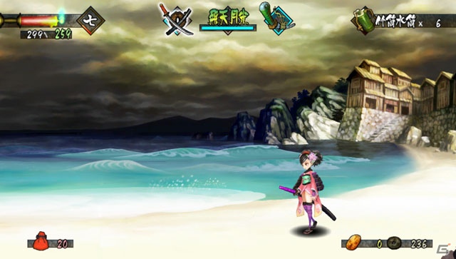 PS Vita「朧村正」プレイヤーのスタイルに合わせたプレイが楽しめる「二つの流儀」などのゲームシステムを紹介―先着購入特典のサントラCD情報もの画像5