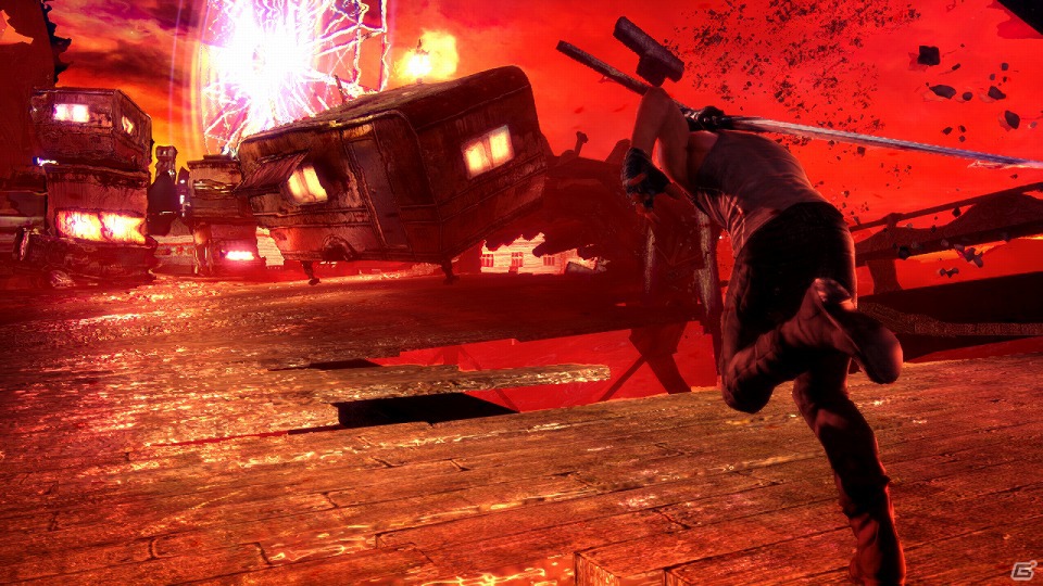 PS3/Xbox 360「DmC デビル メイ クライ」開発スタッフの江城氏＆伊津野氏から開発初期段階の裏話が！先行プレイもできたプレスプレビューの模様をお届けの画像10
