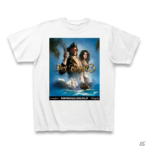 PC「ポートロイヤル3」＆「トロピコ4 ゴールドエディション」発売記念！オリジナルデザインTシャツ限定販売の画像1