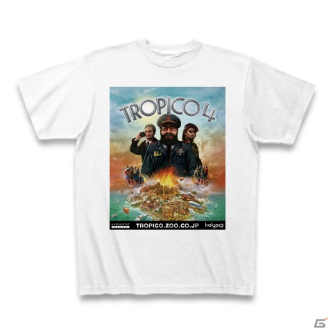 PC「ポートロイヤル3」＆「トロピコ4 ゴールドエディション」発売記念！オリジナルデザインTシャツ限定販売の画像8