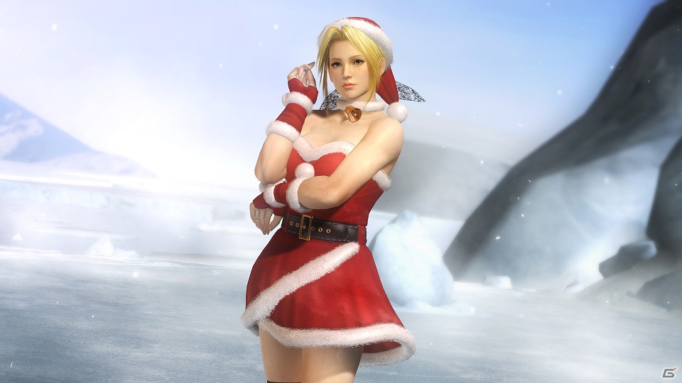 PS3/Xbox 360「DEAD OR ALIVE 5」ダウンロードコンテンツ第7弾は前回に引き続き「サンタパック」！本日12月18日より配信開始の画像1