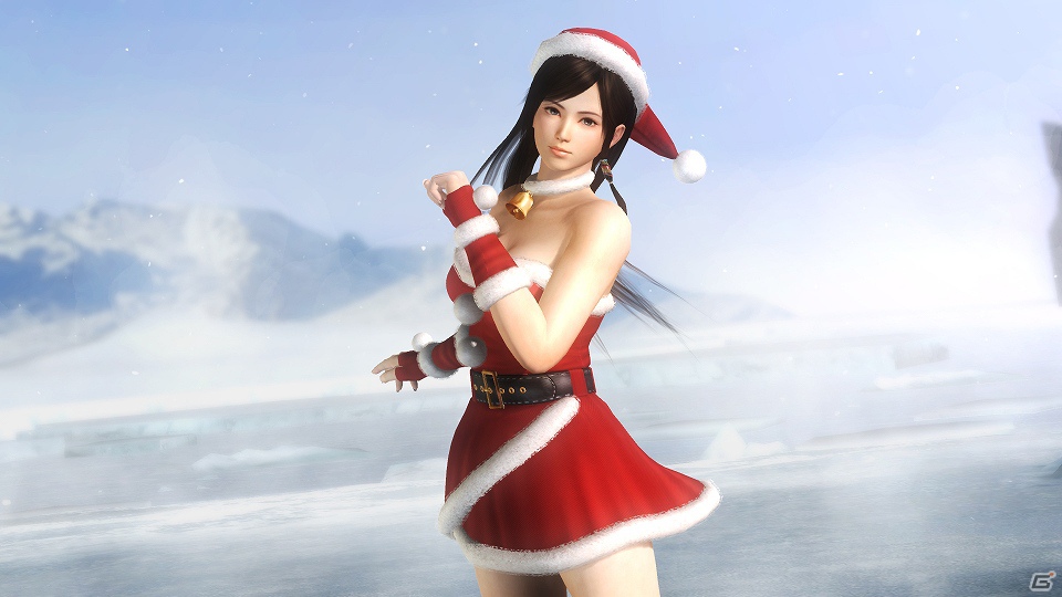 PS3/Xbox 360「DEAD OR ALIVE 5」ダウンロードコンテンツ第7弾は前回に引き続き「サンタパック」！本日12月18日より配信開始の画像2