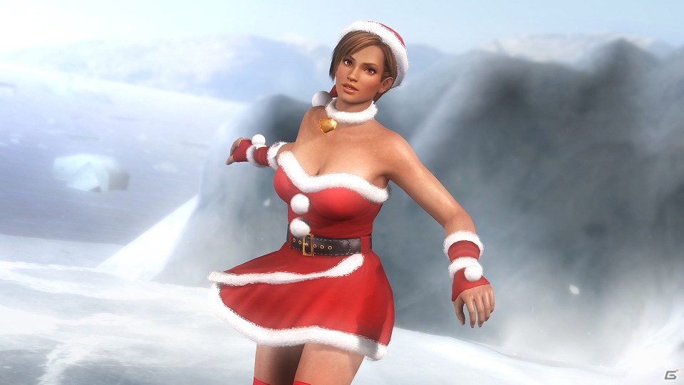 PS3/Xbox 360「DEAD OR ALIVE 5」ダウンロードコンテンツ第7弾は前回に引き続き「サンタパック」！本日12月18日より配信開始の画像6