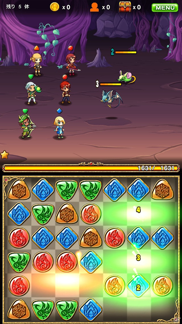 iOS用ファンタジーRPGパズルゲーム「パズルロワイヤル」配信開始―スペシャルユニット「ホストガール」を仲間にできるキャンペーンを開始の画像30
