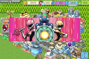 都市育成シミュレーションゲーム「シティレンジャー」配信開始―5人のヒーローを育てて悪の組織から街を守ろうの画像6