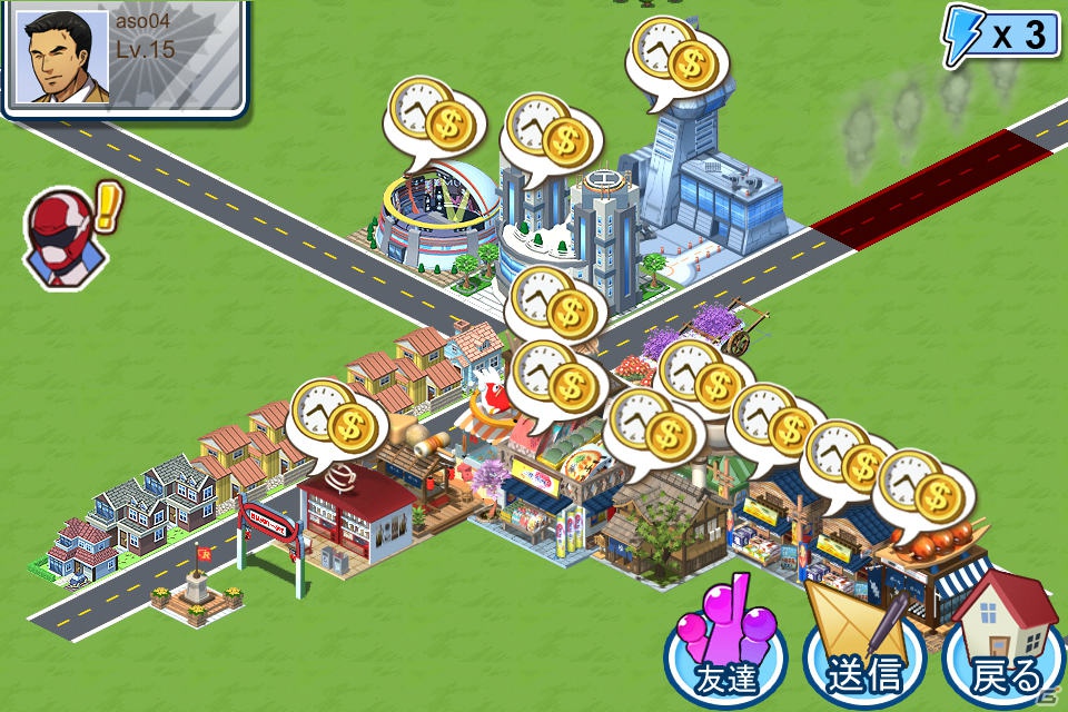 都市育成シミュレーションゲーム「シティレンジャー」配信開始―5人のヒーローを育てて悪の組織から街を守ろうの画像3