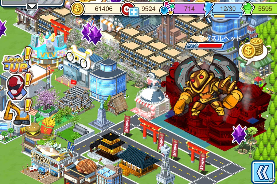 都市育成シミュレーションゲーム「シティレンジャー」配信開始―5人のヒーローを育てて悪の組織から街を守ろうの画像4
