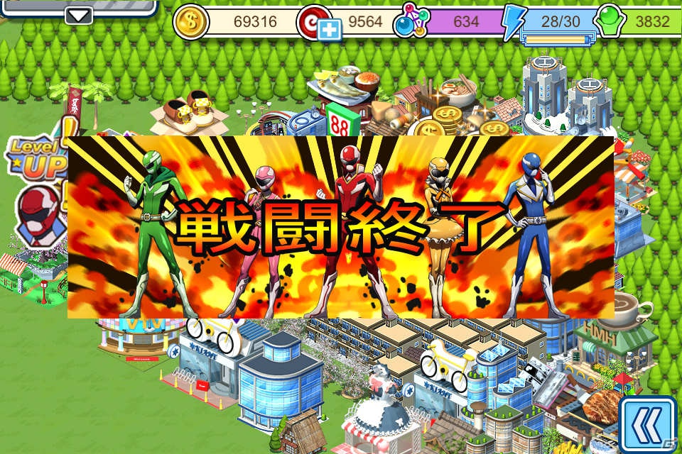 都市育成シミュレーションゲーム「シティレンジャー」配信開始―5人のヒーローを育てて悪の組織から街を守ろうの画像8