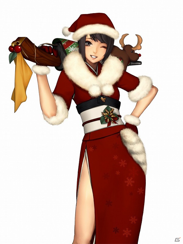 PC「鬼武者Soul」新たに追加される30名の女性武将を紹介！クリスマスバージョンの「モリガン」「お初」「柳生十兵衛 茜」も悪鬼羅刹として登場の画像32