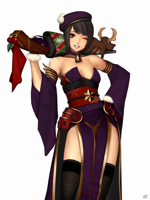 PC「鬼武者Soul」新たに追加される30名の女性武将を紹介！クリスマスバージョンの「モリガン」「お初」「柳生十兵衛 茜」も悪鬼羅刹として登場の画像33