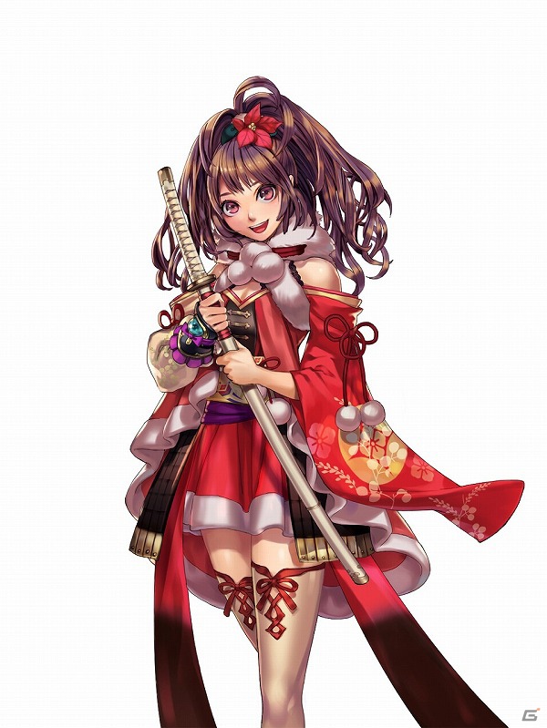 PC「鬼武者Soul」新たに追加される30名の女性武将を紹介！クリスマスバージョンの「モリガン」「お初」「柳生十兵衛 茜」も悪鬼羅刹として登場の画像47