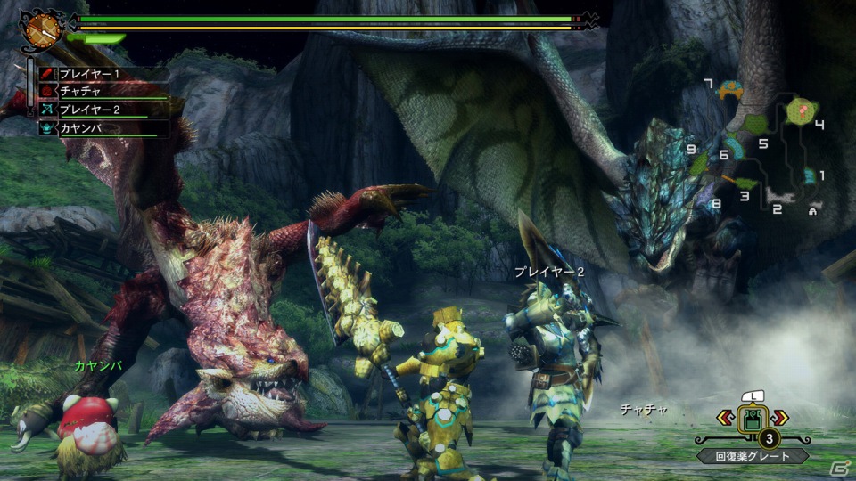 Wii U「モンスターハンター3（トライ）G HD Ver.」のダウンロード版の発売が12月27日に決定の画像6
