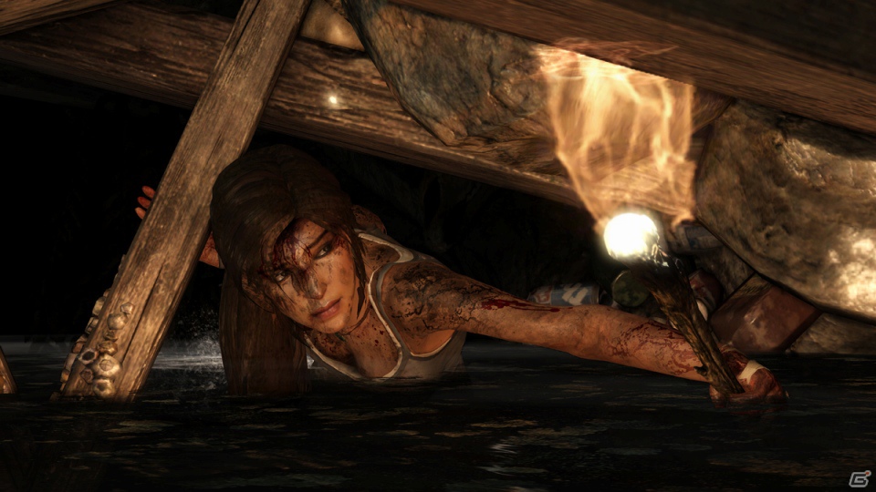 PS3/Xbox 360「TOMB RAIDER」日本語吹き替え版トレイラーを公開！ララ・クロフトの声優は甲斐田裕子さんに決定の画像3