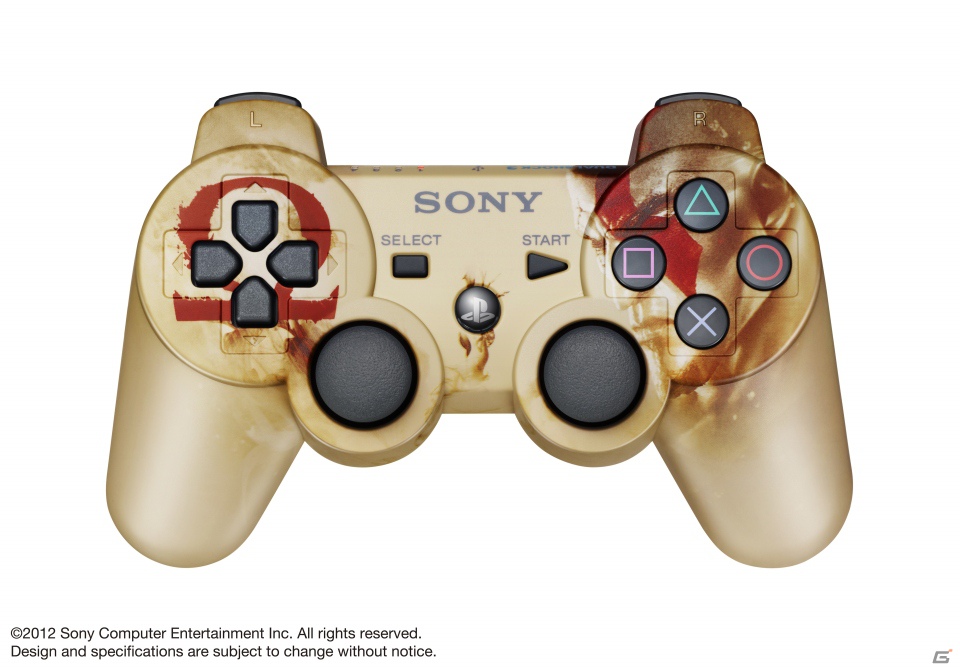 PS3「ゴッド・オブ・ウォー：Ascension」とオリジナルデザインのワイヤレスコントローラをセットにした「ゴッド・オブ・ウォー：Ascension オリジナル DUALSHOCK3 同梱版」が3月14日に発売の画像1