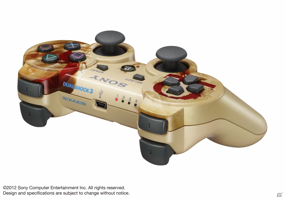 PS3「ゴッド・オブ・ウォー：Ascension」とオリジナルデザインのワイヤレスコントローラをセットにした「ゴッド・オブ・ウォー：Ascension オリジナル DUALSHOCK3 同梱版」が3月14日に発売の画像2