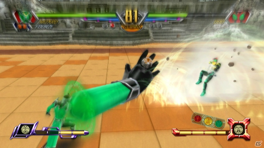 Wii/PSP「仮面ライダー 超クライマックスヒーローズ」のシークレットキャラクターとして登場する「仮面ライダーウィザード ハリケーンドラゴン」を紹介の画像4