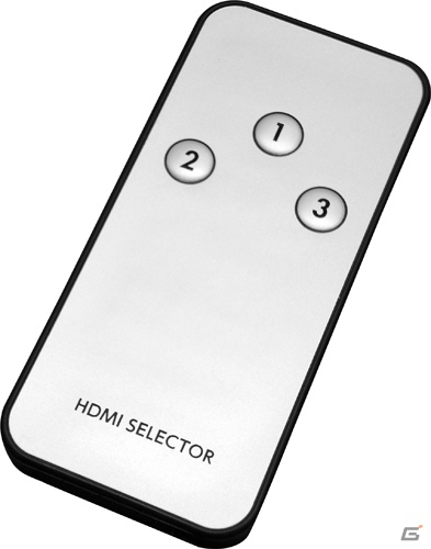 HDMI対応のゲーム機などを最大3台接続できるリモコン付きHDMIセレクター「CYBER・HDMIセレクター（PS3／Wii U用）」を発売の画像5