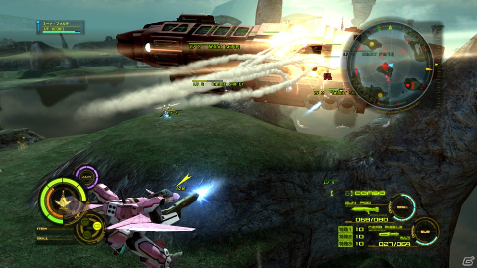PS3「マクロス30～銀河を繋ぐ歌声～」河森正治氏描き下ろしの新バルキリー「VF-30」のゲーム画面が到着！サブクエストや2種類の操作タイプも紹介の画像12