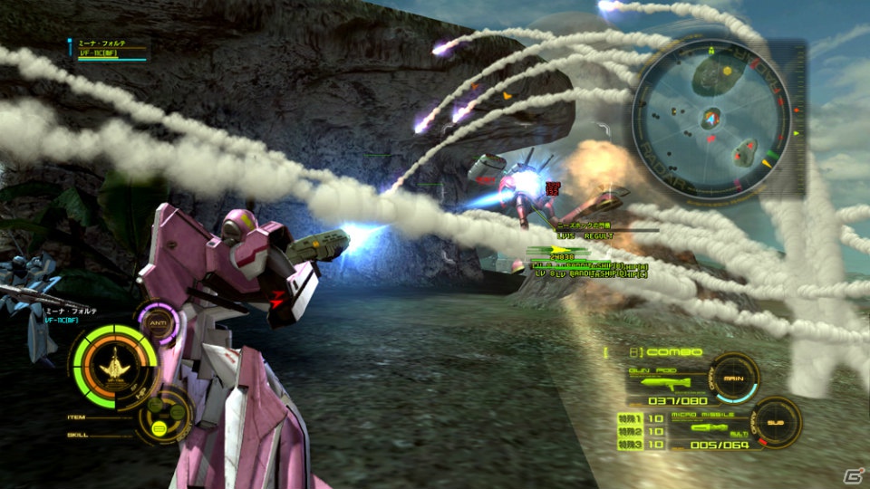 PS3「マクロス30～銀河を繋ぐ歌声～」河森正治氏描き下ろしの新バルキリー「VF-30」のゲーム画面が到着！サブクエストや2種類の操作タイプも紹介の画像13